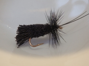 Size 16 Black Goddard Caddis